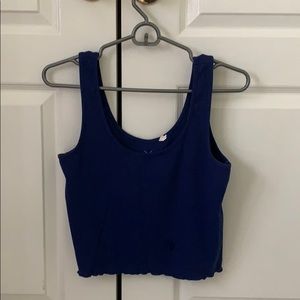 Pacsun Navy Cropped Tank